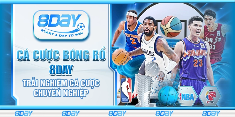 Cá cược bóng rổ 8day - Trải nghiệm cá cược chuyên nghiệp