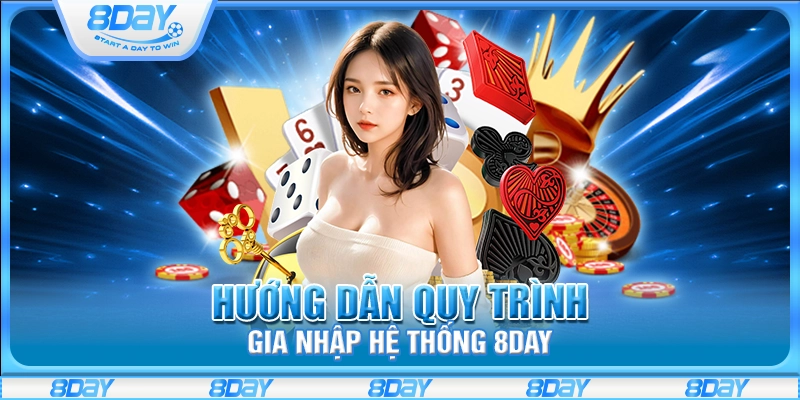 Hướng dẫn quy trình gia nhập hệ thống 8Day
