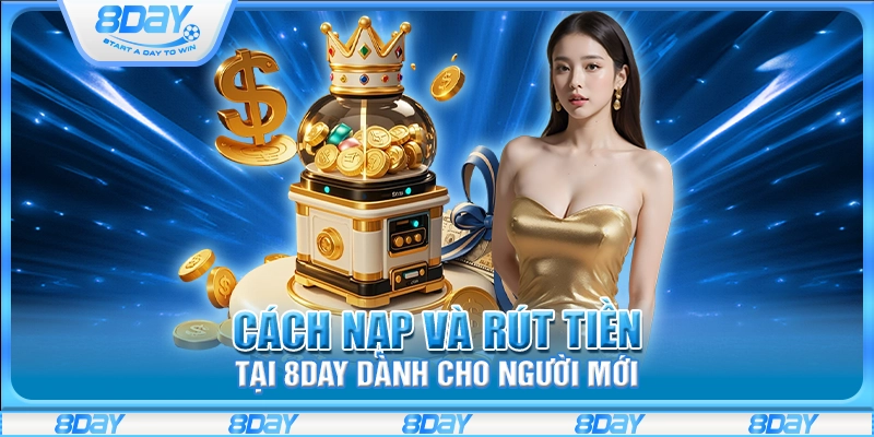 Cách nạp và rút tiền tại 8Day dành cho người mới