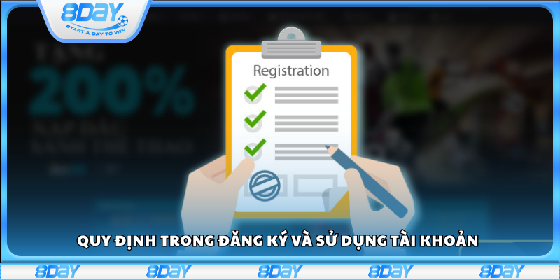 Mở và sử dụng tài khoản cá nhân trên hệ thống 8Day