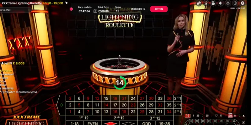 Cách đặt cược Lightning Roulette để thắng nhiều lần