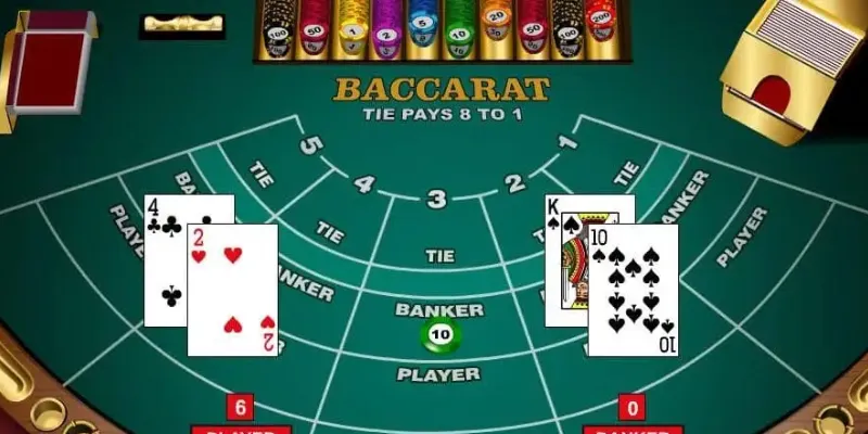 Các kiểu cược baccarat cùng tỷ lệ thưởng tương ứng