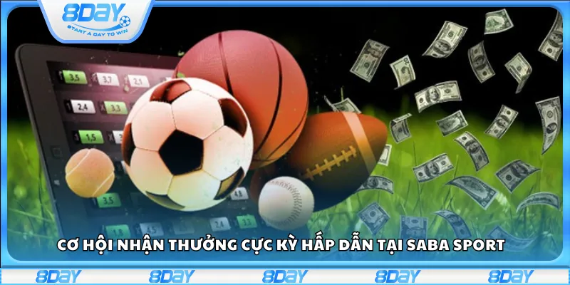 Cơ hội nhận thưởng cực kỳ hấp dẫn tại SABA Sport 