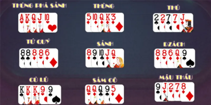 Những quy tắc cơ bản của bài Binh Xập Xám nên biết