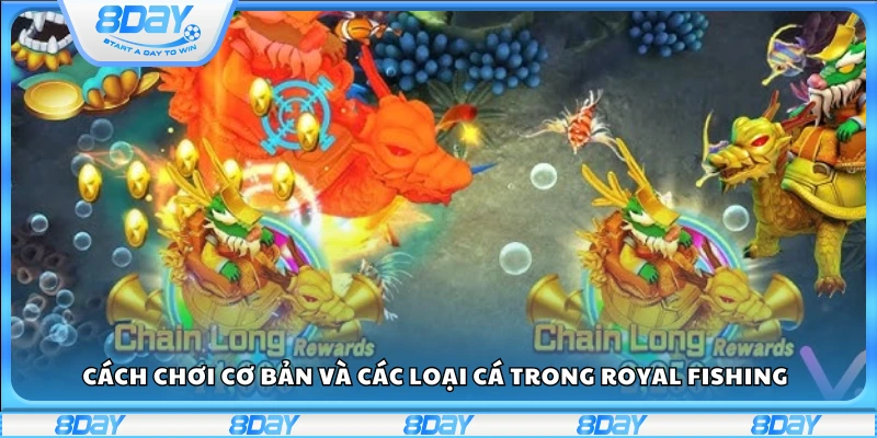 Phân loại cá, boss và vũ khí nên dùng trong game