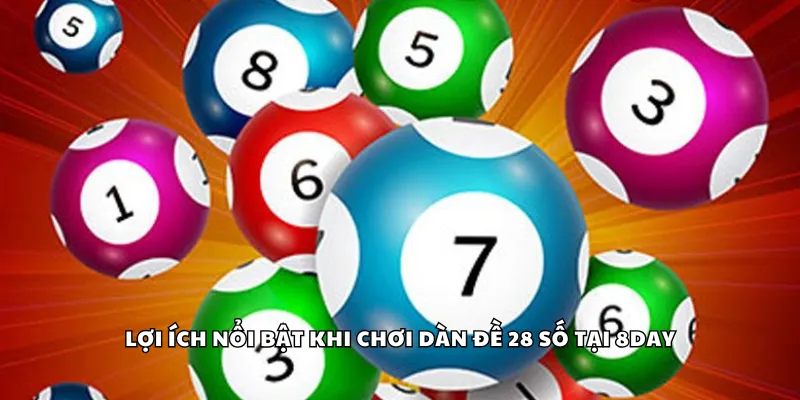 Lợi ích nổi bật khi chơi dàn đề 28 số tại 8day