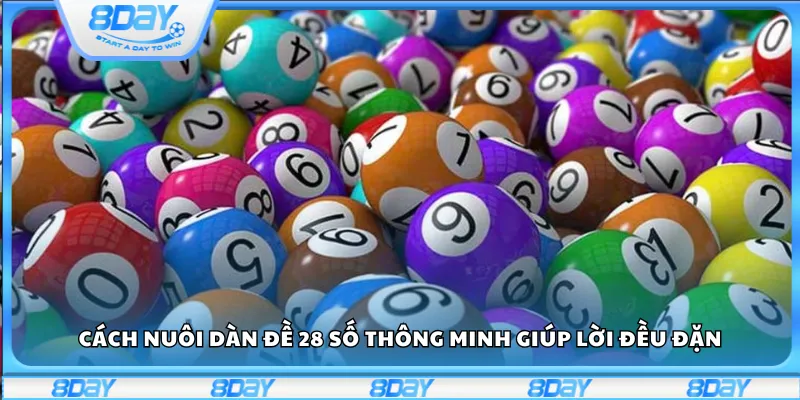 Cách nuôi dàn đề 28 số thông minh giúp lời đều đặn