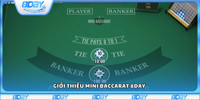 Tổng quan về trò chơi Mini Baccarat tại 8Day