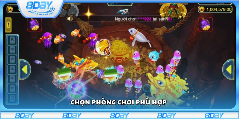 Lựa chọn phòng chơi thích hợp với cấp độ