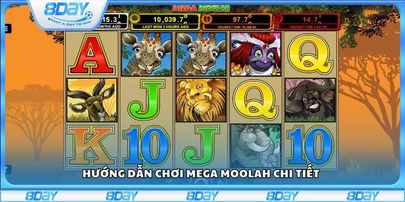Hướng dẫn chơi Mega Moolah chi tiết
