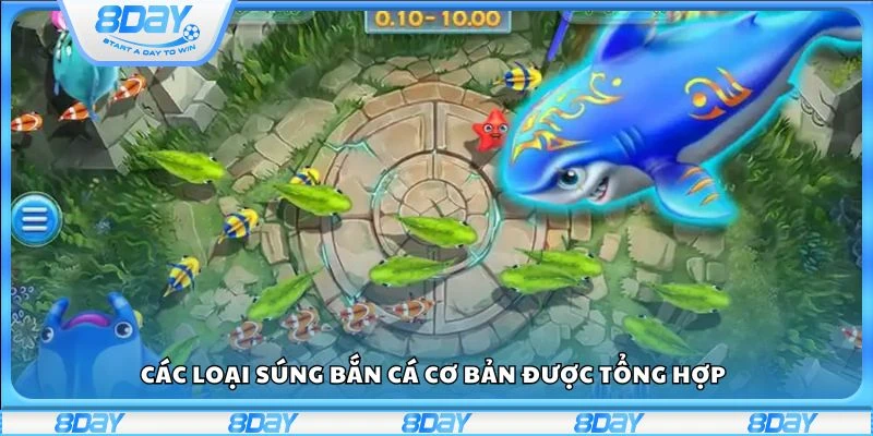 Các loại súng bắn cá cơ bản được tổng hợp